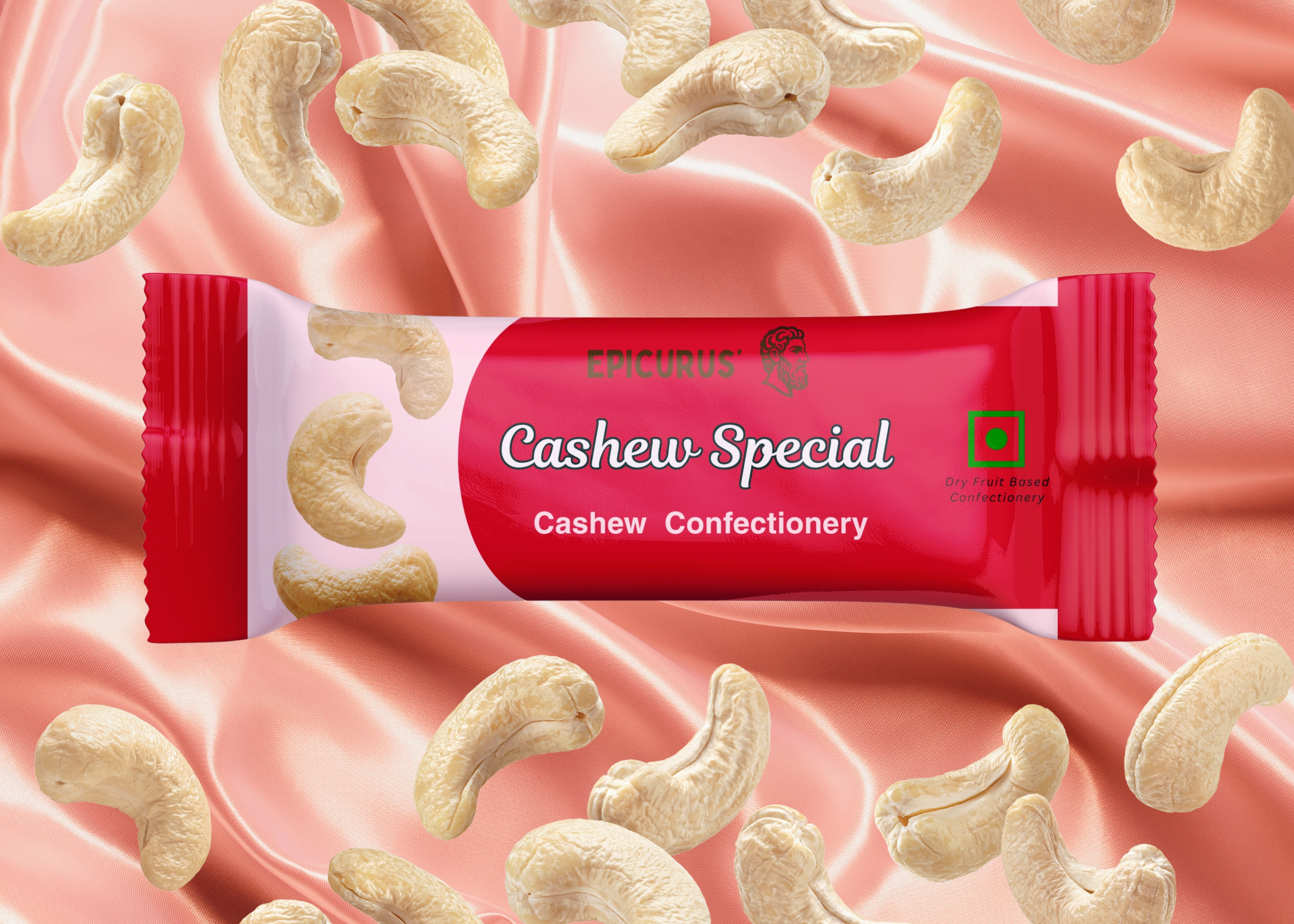 Cashew Toffee Bar